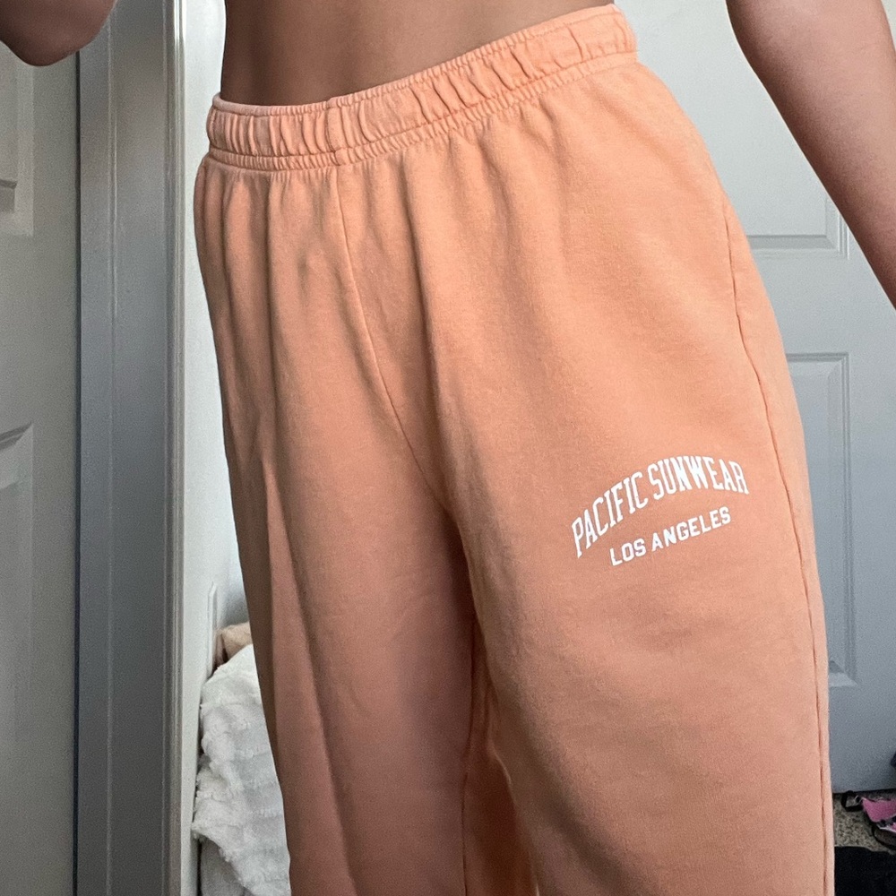 Orange Pacsun Sweatpants